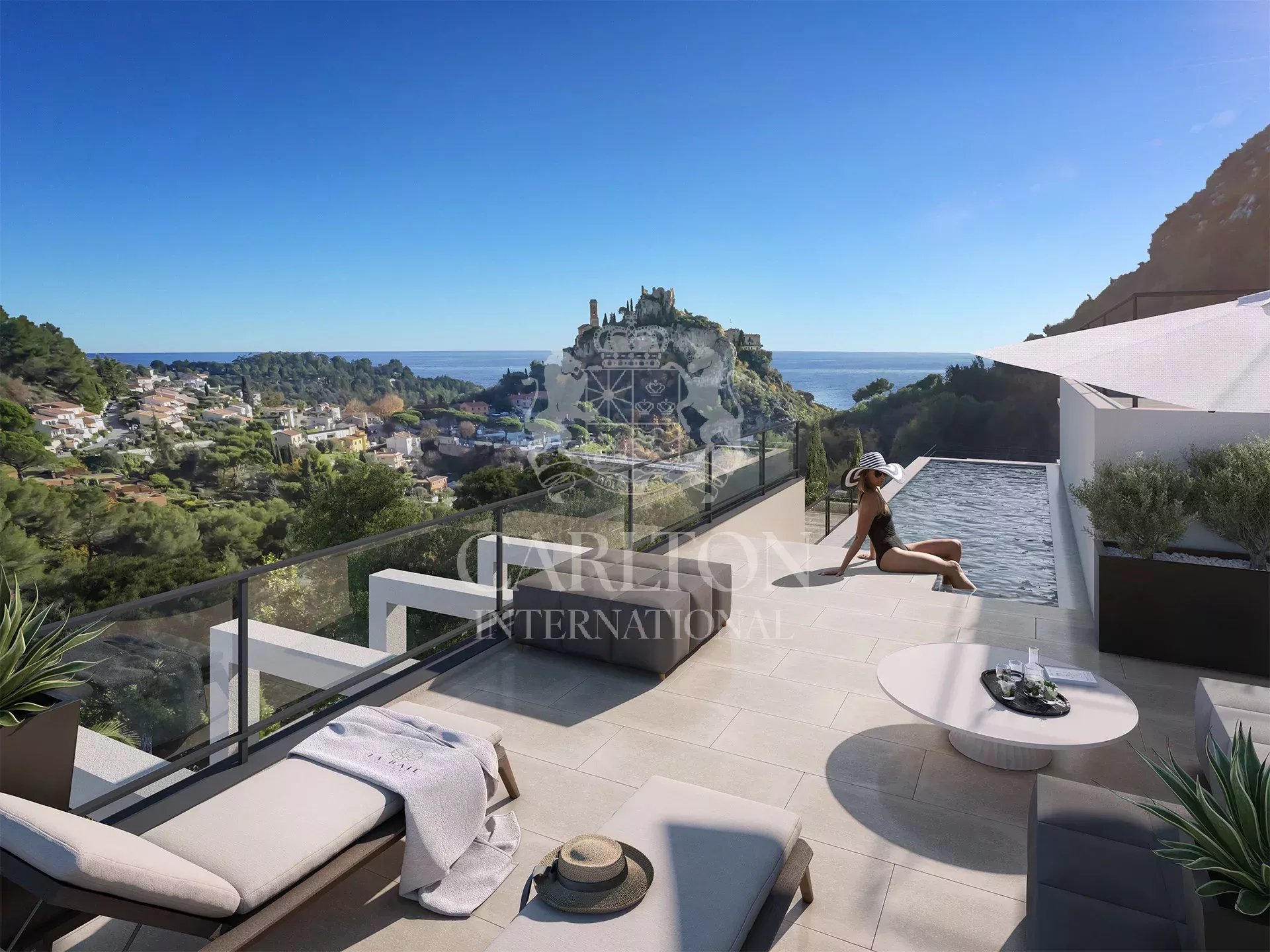 PENTHOUSE AVEC COULOIR DE NAGE PRIVE'
