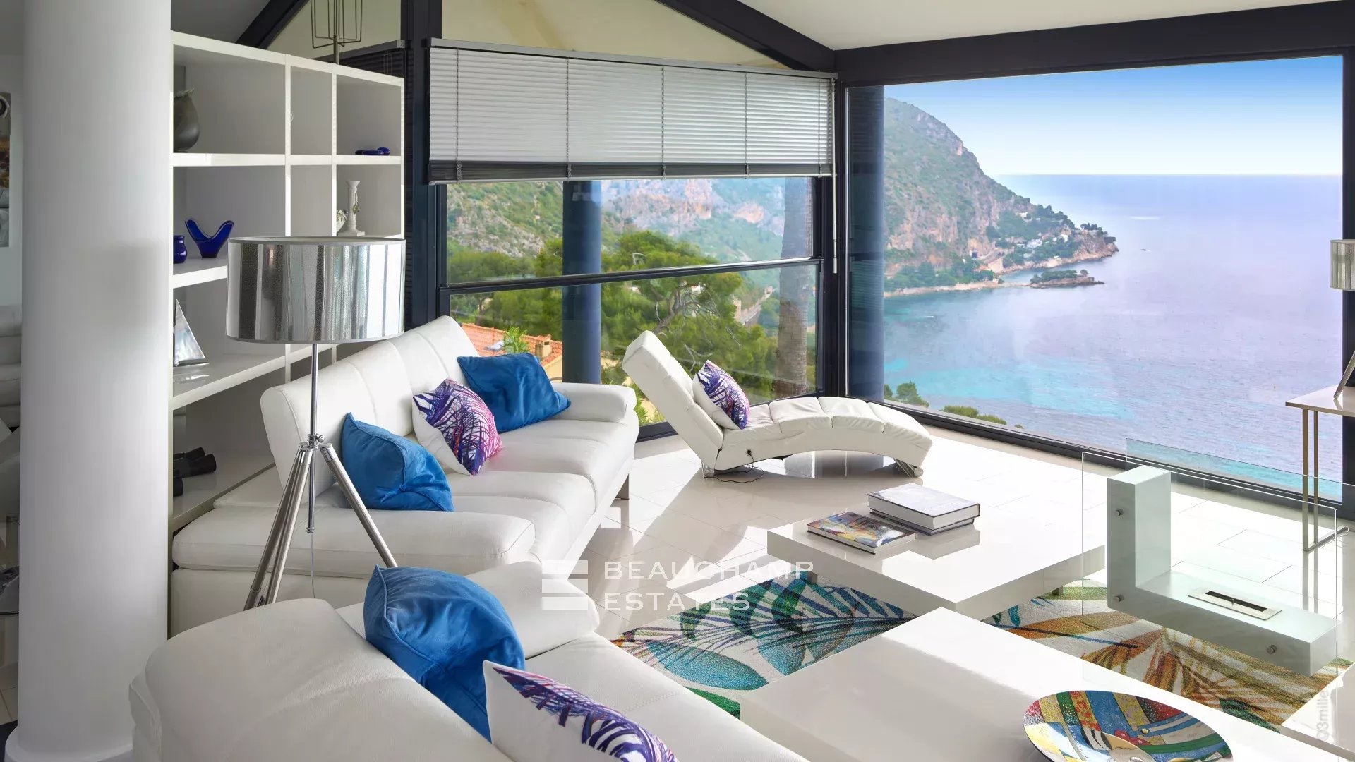 Villa contemporaine 4 chambres avec vue mer panoramique - Èze