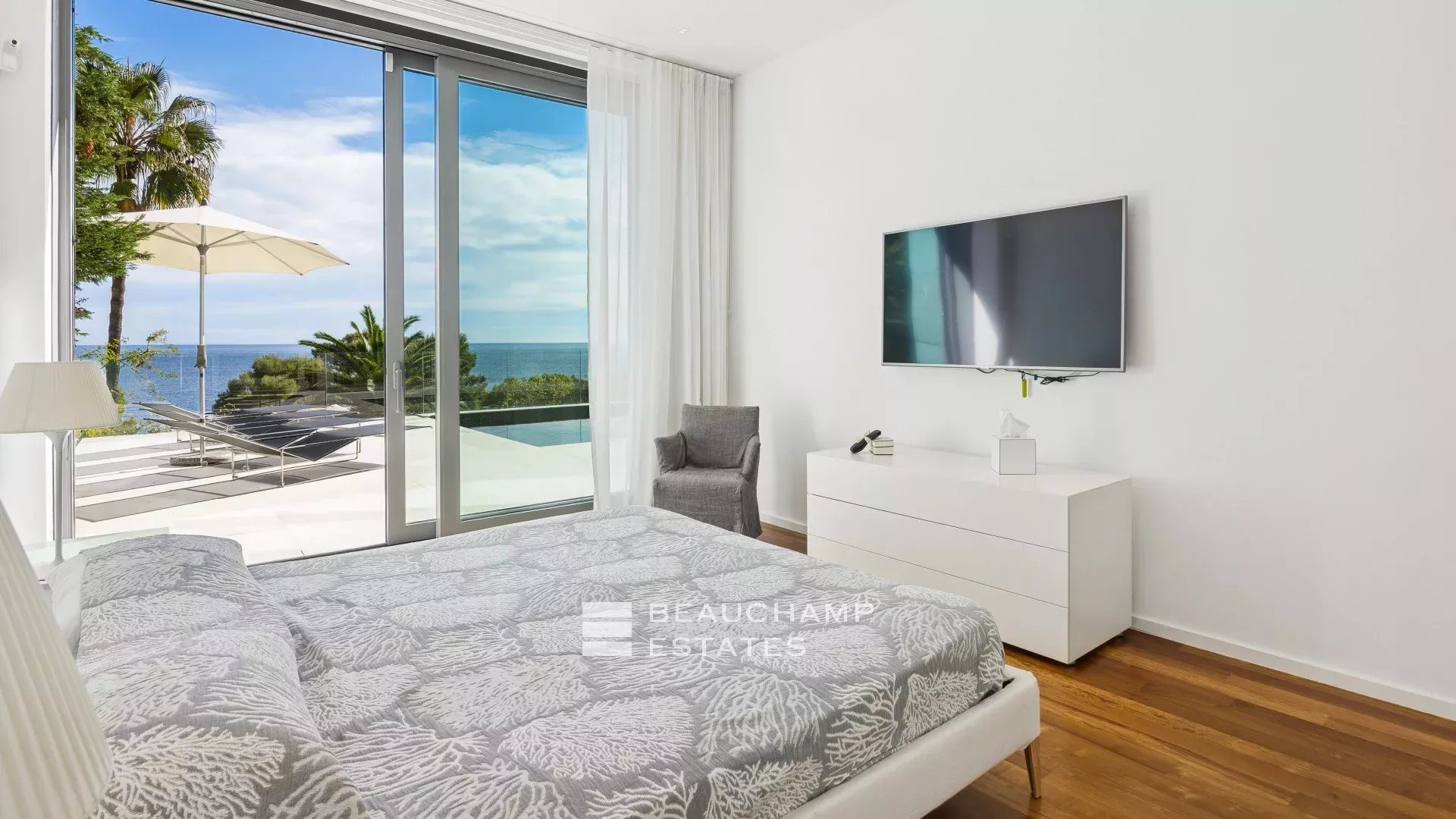 Villa contemporaine 5 chambres avec vue mer panoramique - Èze