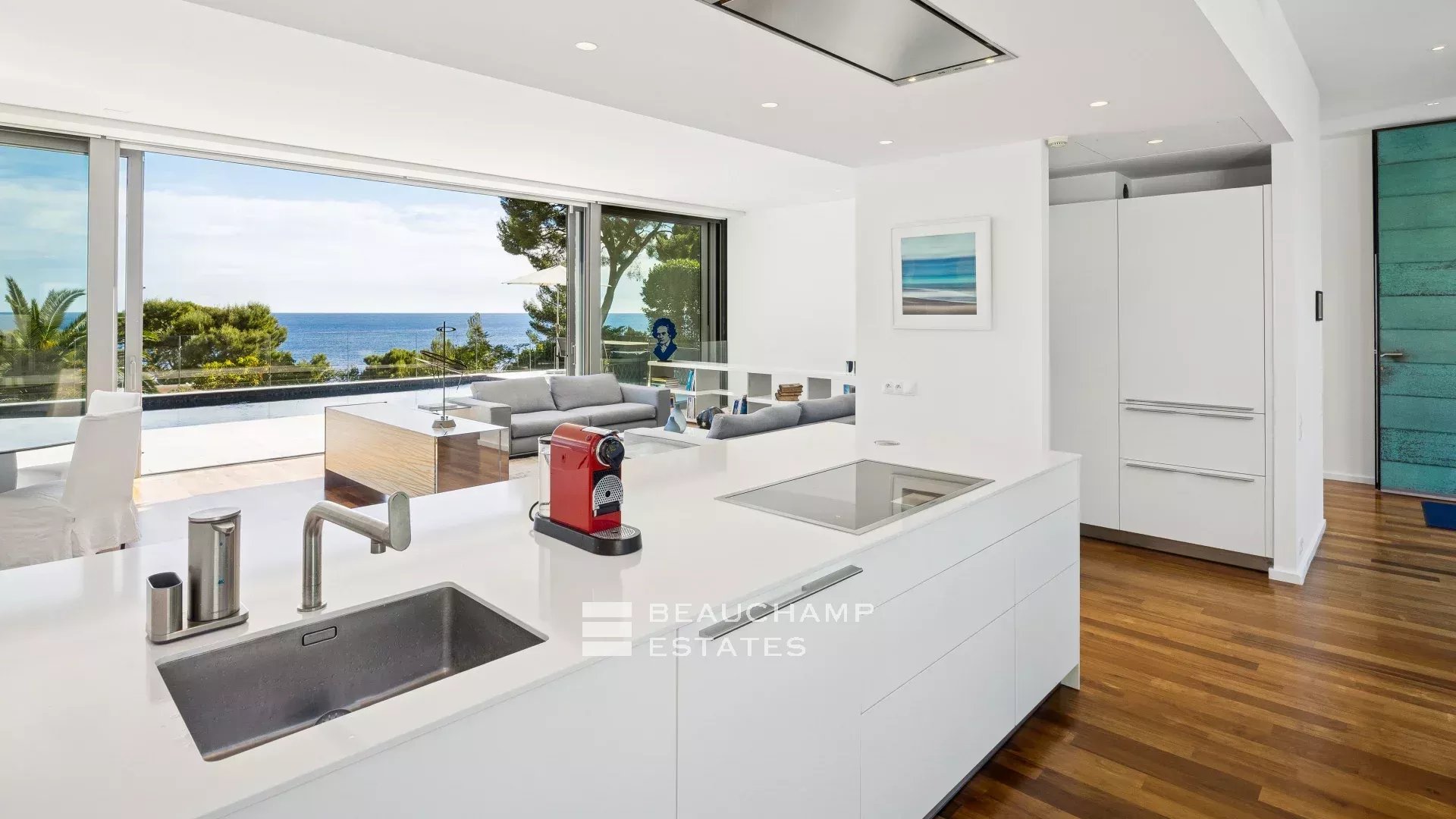 Villa contemporaine 5 chambres avec vue mer panoramique - Èze