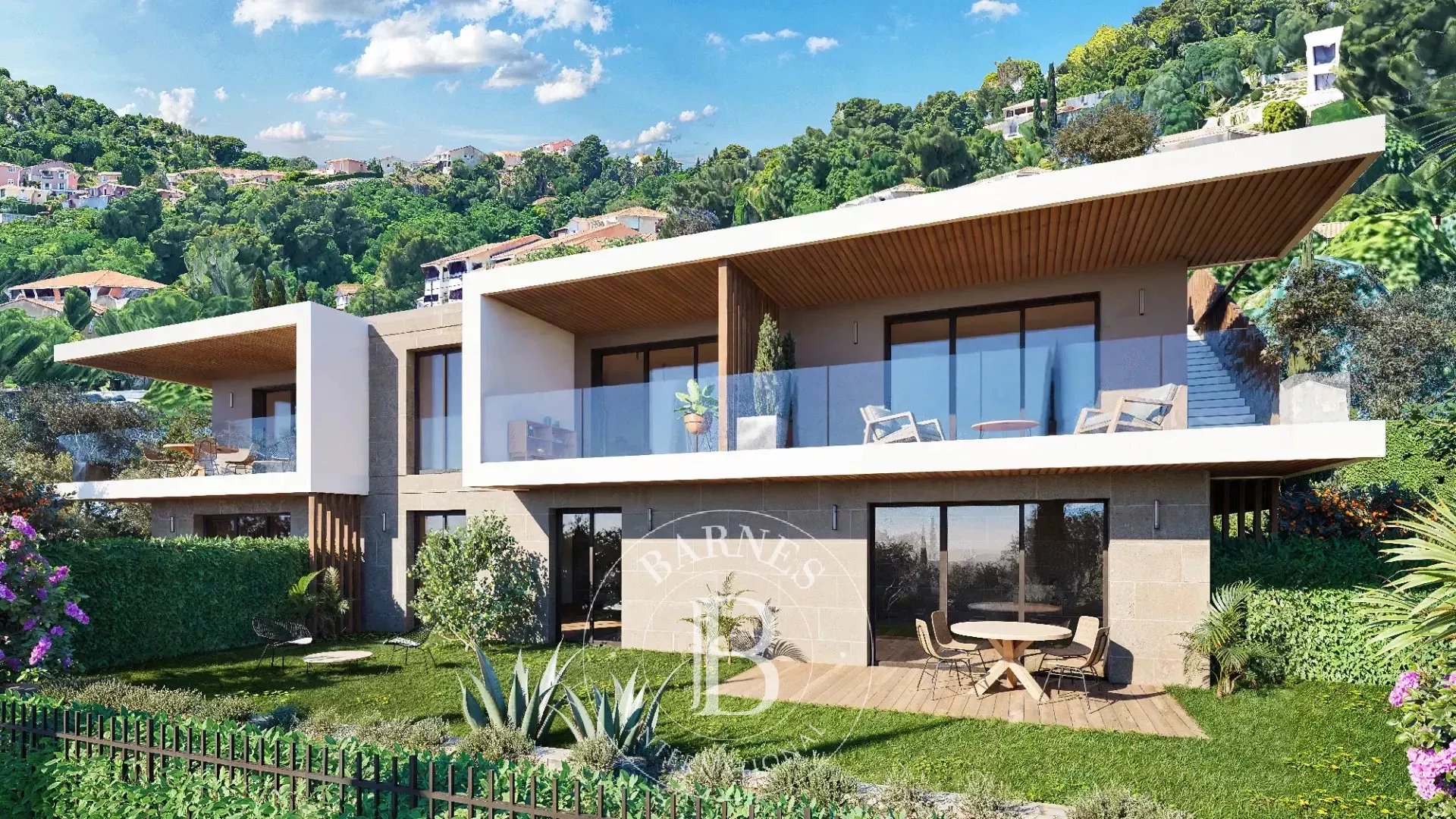 ÈZE – PENTHOUSE ÉLÉGANT 4 PIÈCES DANS UNE RÉSIDENCE CONTEMPORAINE - VUE MER