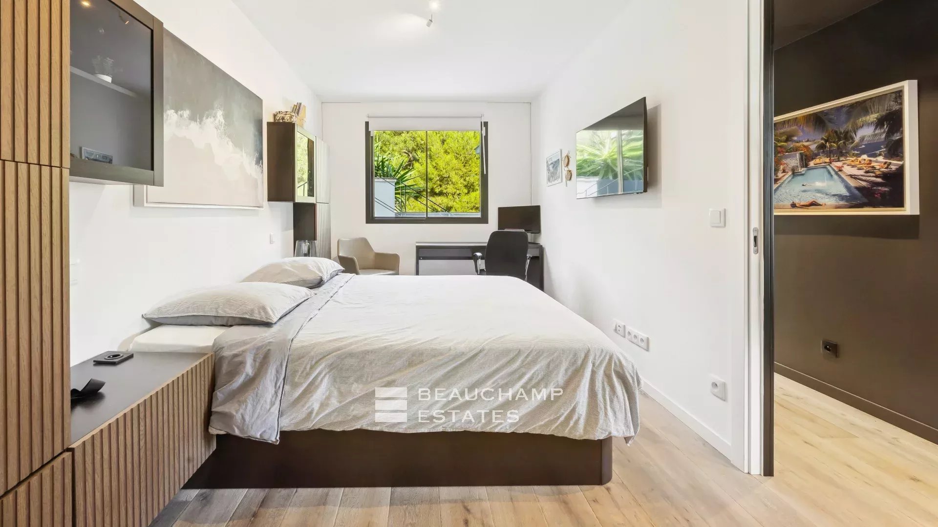 Villa contemporaine 4 chambres avec vue mer panoramique - Èze