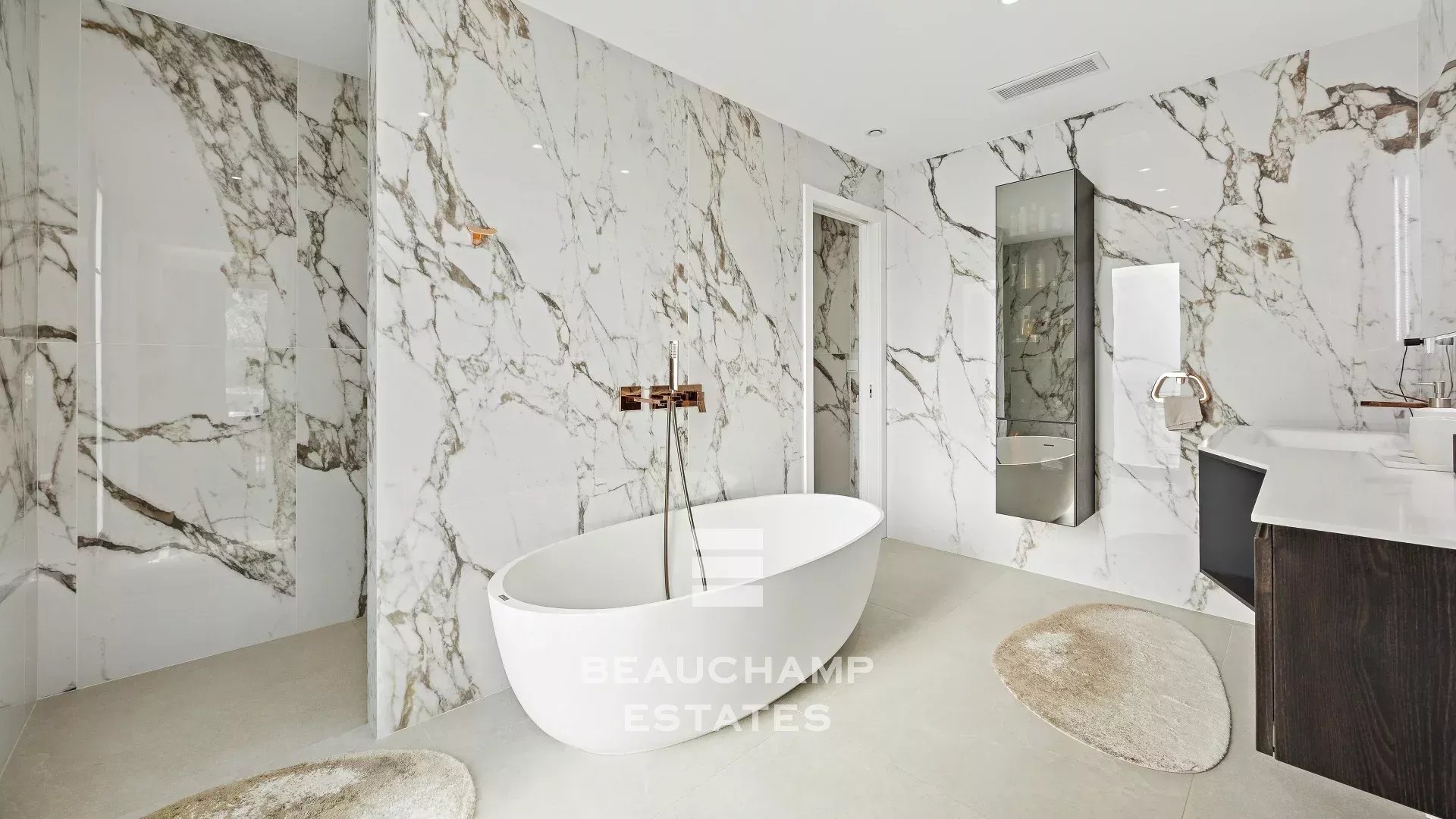 Villa contemporaine 4 chambres avec vue mer panoramique - Èze