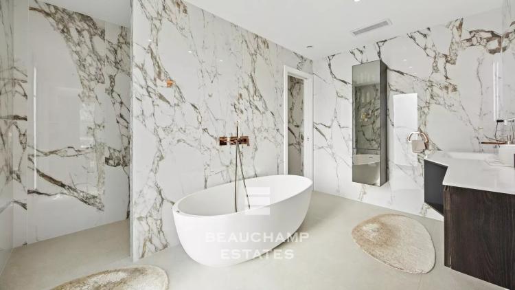 Villa contemporaine 4 chambres avec vue mer panoramique - Èze