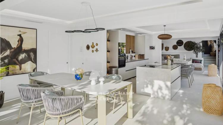 Villa contemporaine 4 chambres avec vue mer panoramique - Èze