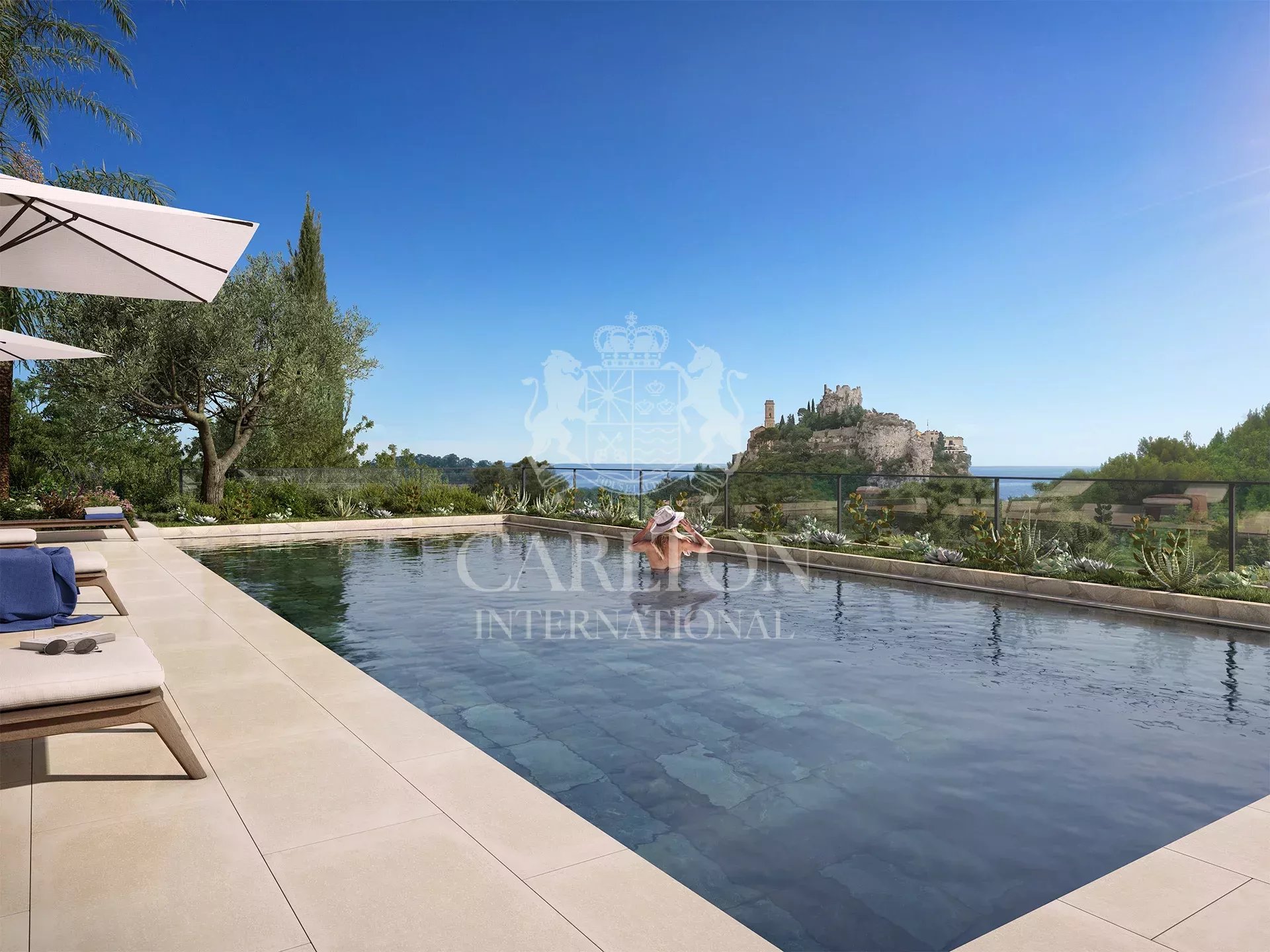 PENTHOUSE AVEC COULOIR DE NAGE PRIVE'