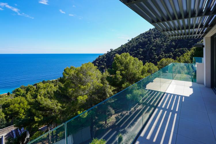 ÈZE - VILLA CONTEMPORAINE - VUE MER PANORAMIQUE