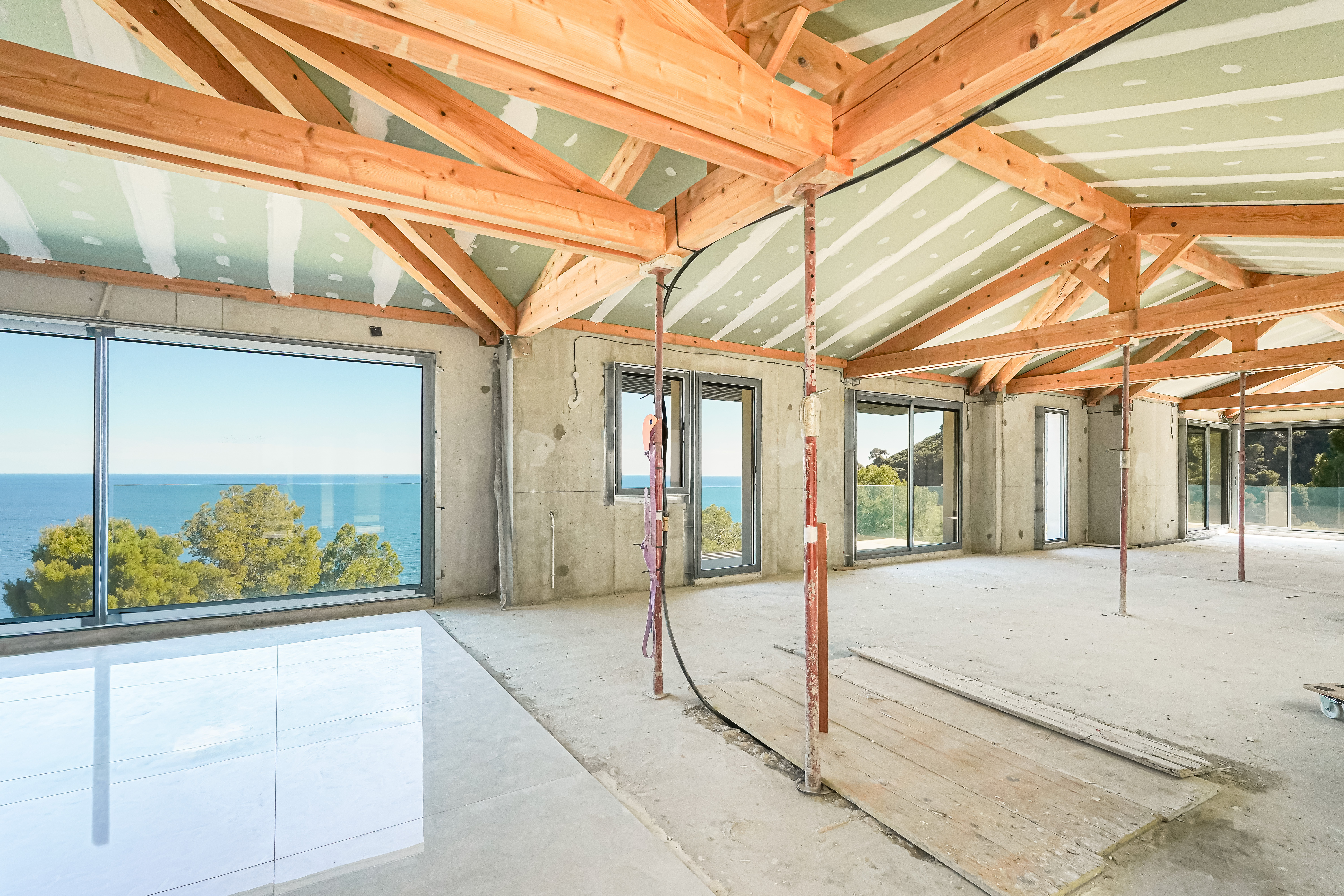 ÈZE - VILLA CONTEMPORAINE - VUE MER PANORAMIQUE