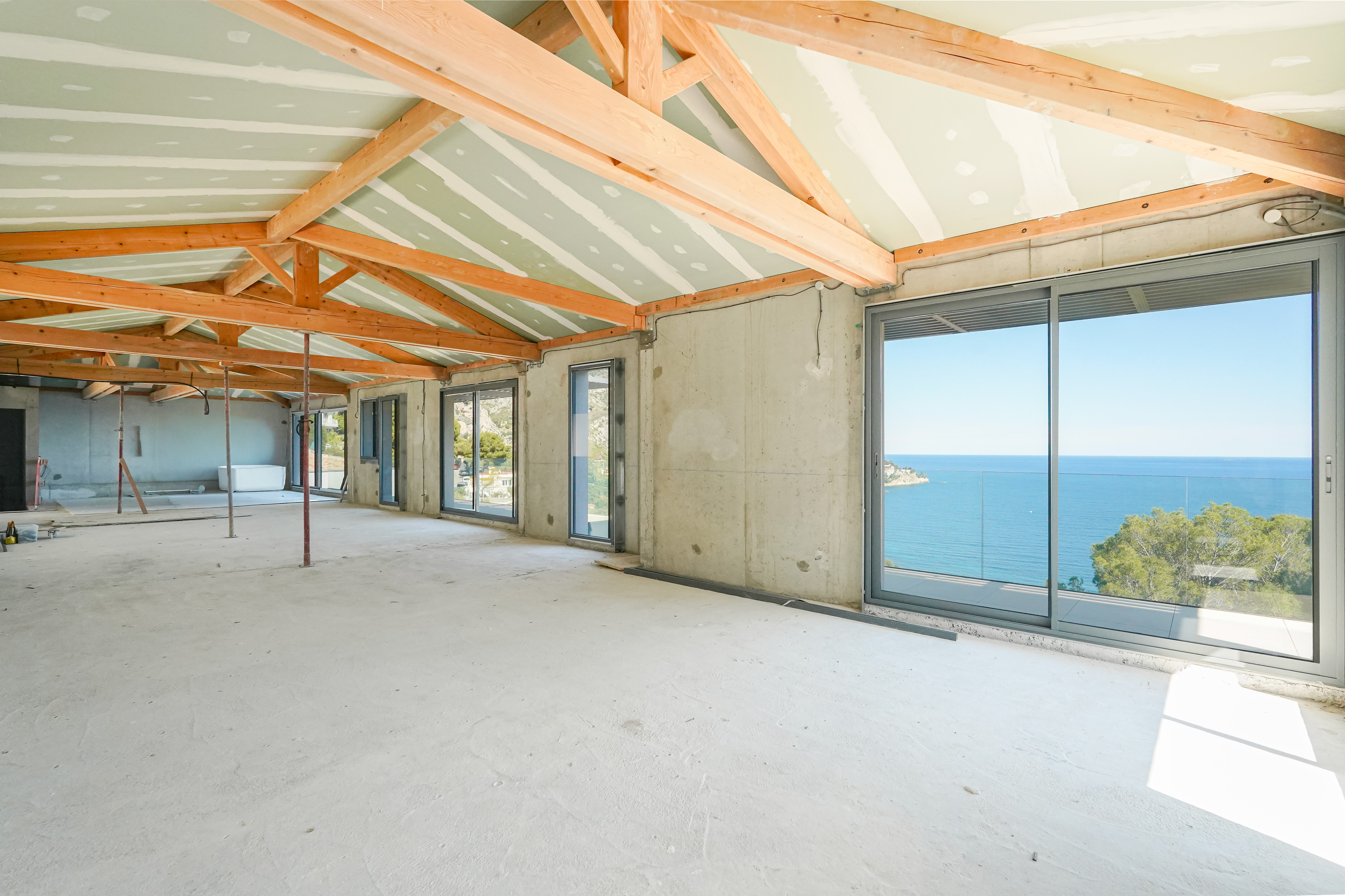 ÈZE - VILLA CONTEMPORAINE - VUE MER PANORAMIQUE